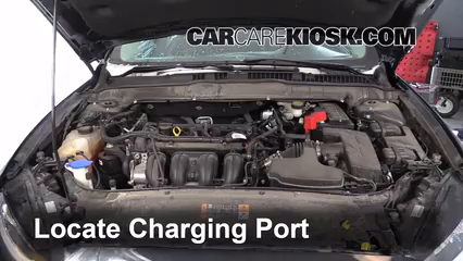 2014 Ford Fusion SE 2.5L 4 Cyl. Air Conditioner Recharge Freon